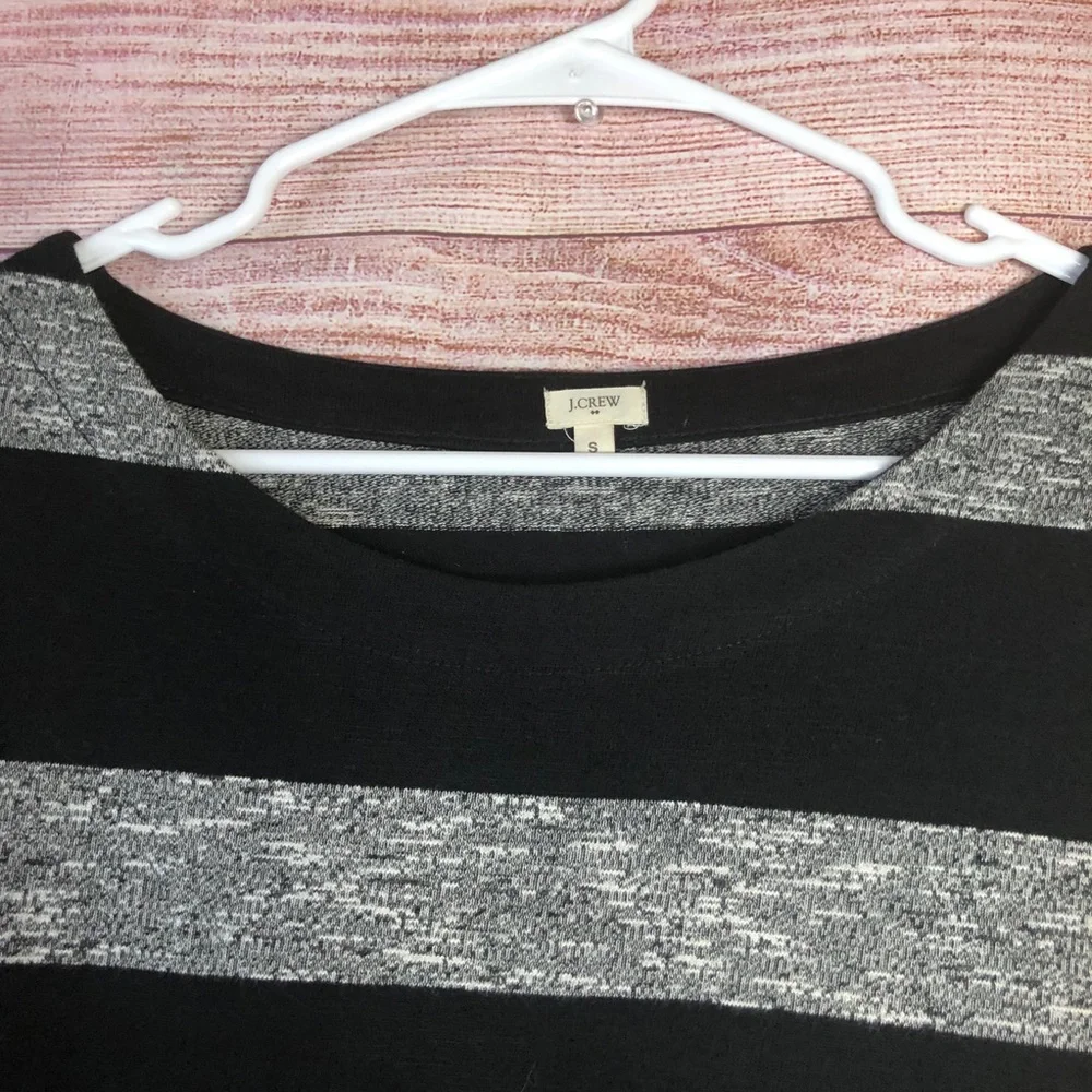 J. Crew Factory Striped Long‎ Sleeve Dress Small